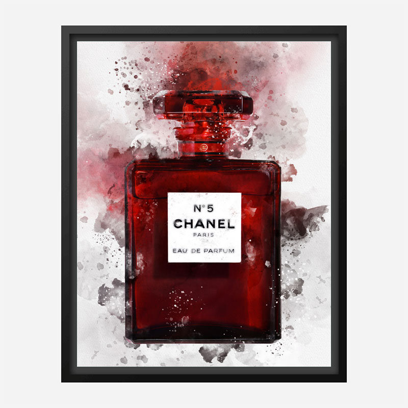 Chanel red hotsell bottle perfume